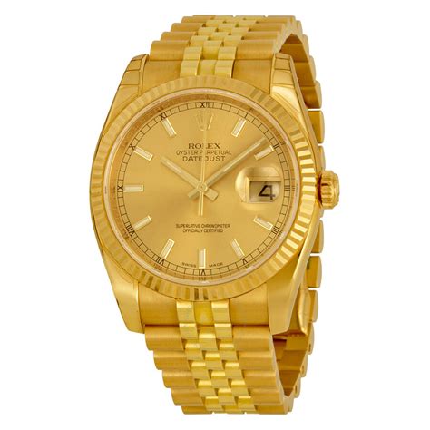 gold rolex men|rolex 18k gold watch price.